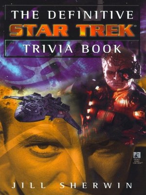 cover image of Star Trek Trivia Book